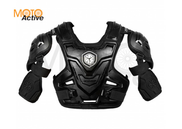 Защитная черепаха Scoyco AM07 (черная)